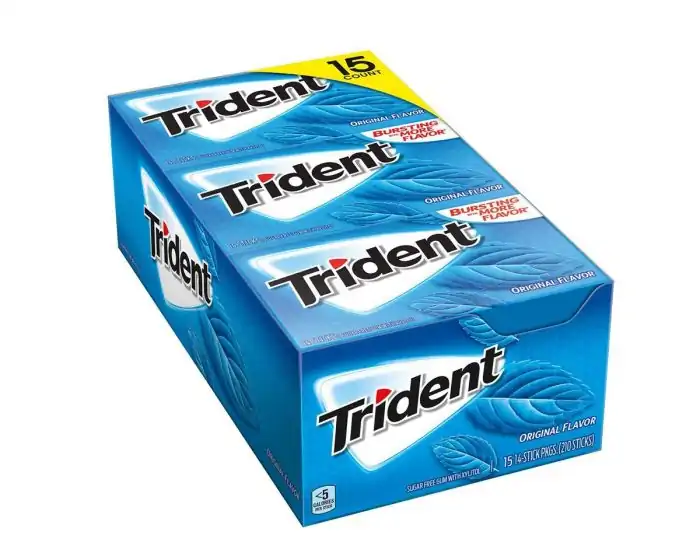 Detail Trident Star Wars Gum Nomer 39
