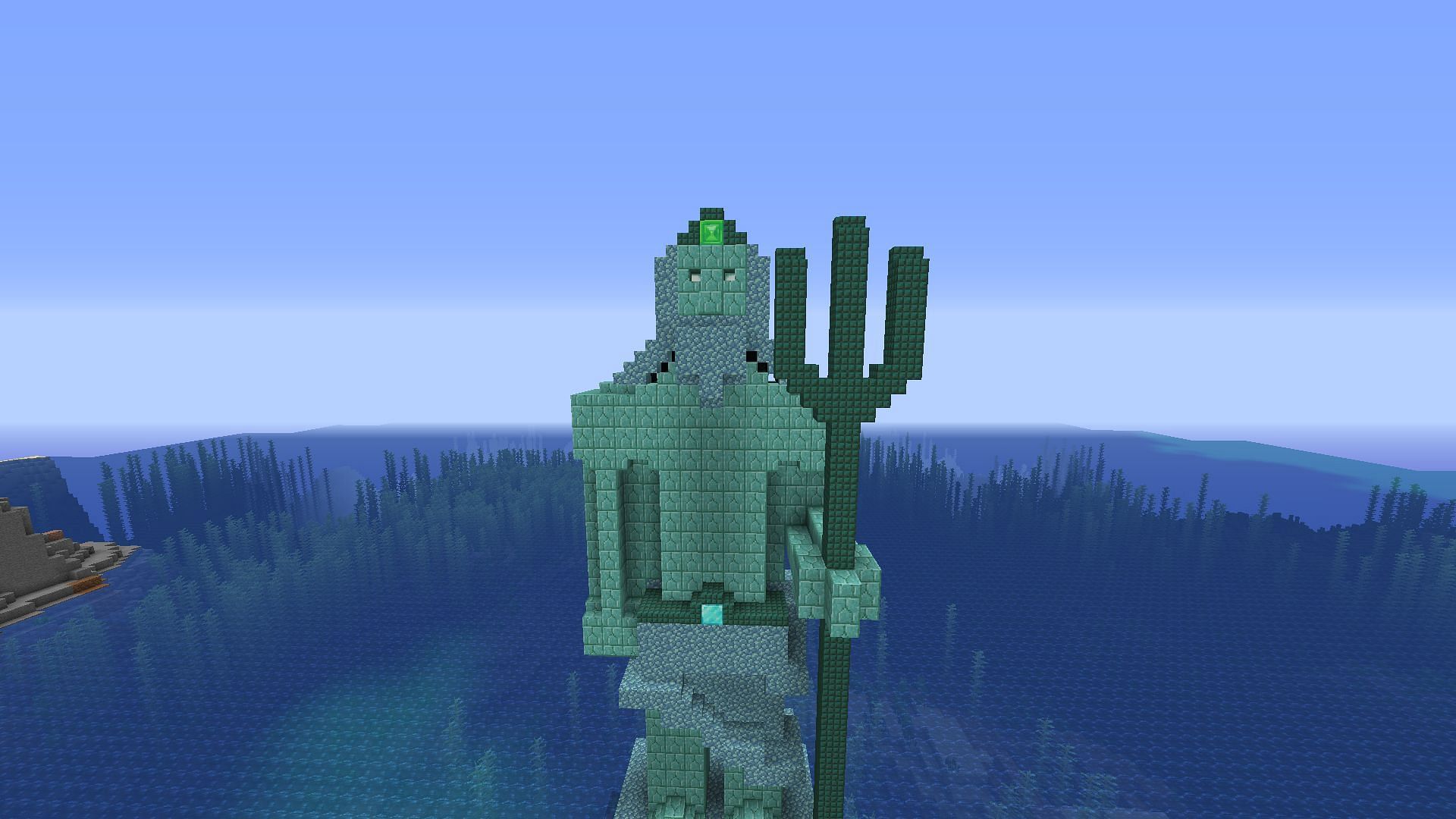 Detail Trident Statue Minecraft Nomer 15