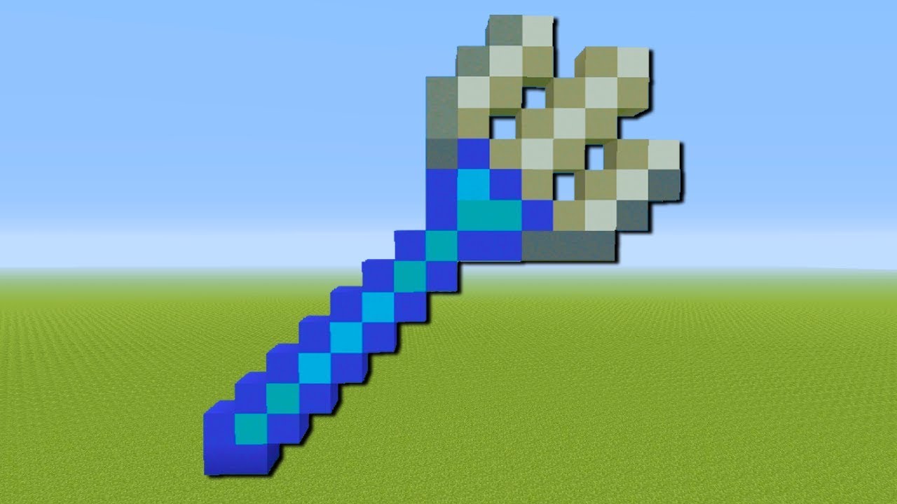 Detail Trident Statue Minecraft Nomer 6