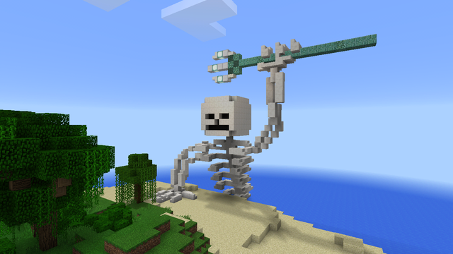 Detail Trident Statue Minecraft Nomer 7