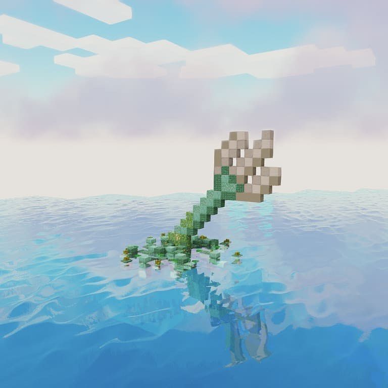 Detail Trident Statue Minecraft Nomer 10