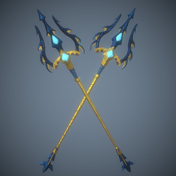 Detail Trident Weapon Design Nomer 12