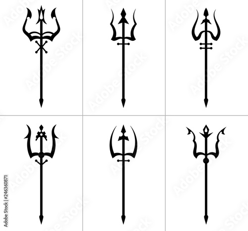 Detail Trident Weapon Design Nomer 13