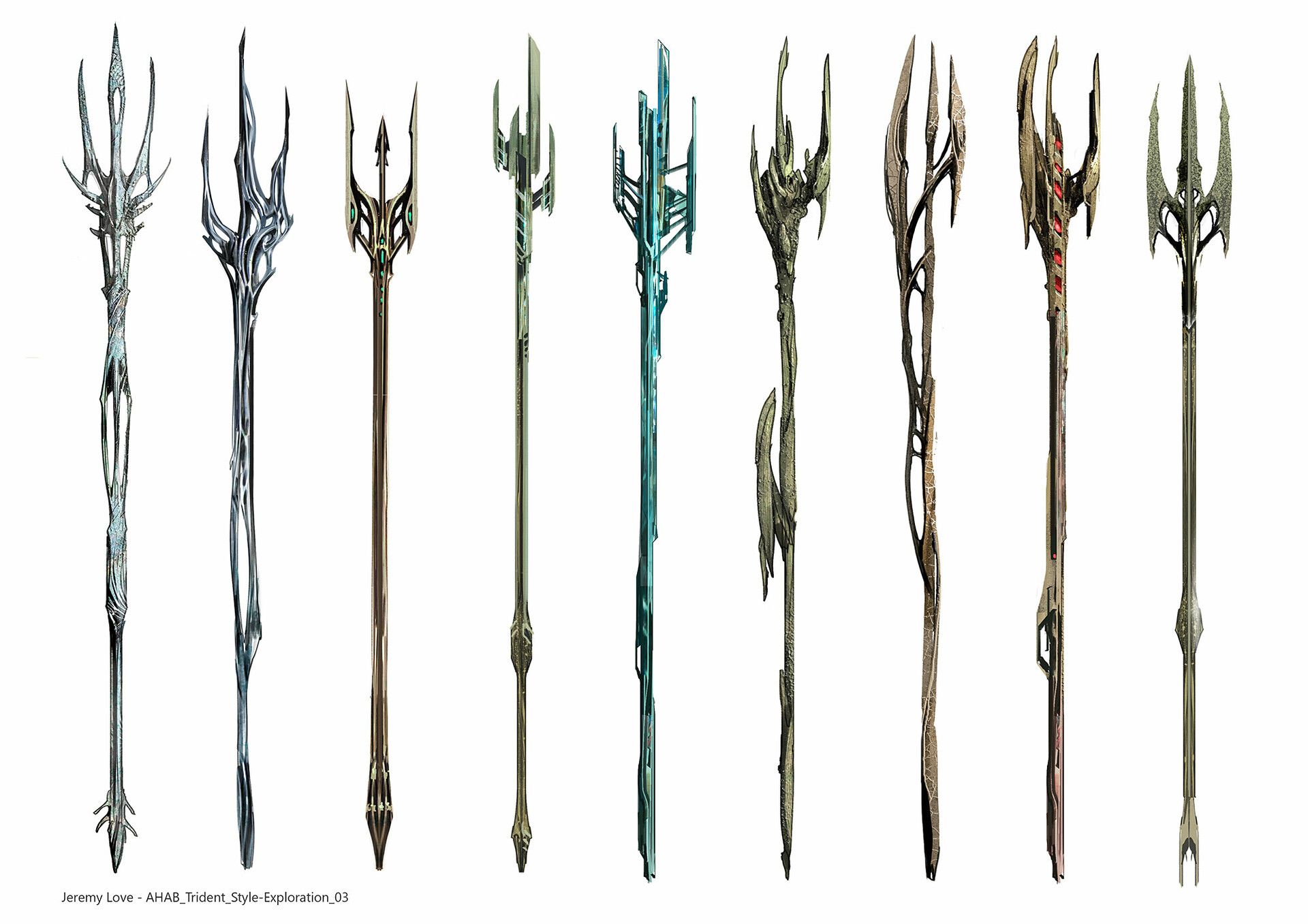 Detail Trident Weapon Design Nomer 6