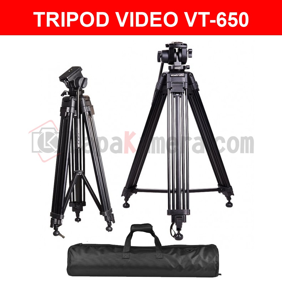 Detail Tripod Kamera Video Profesional Nomer 34