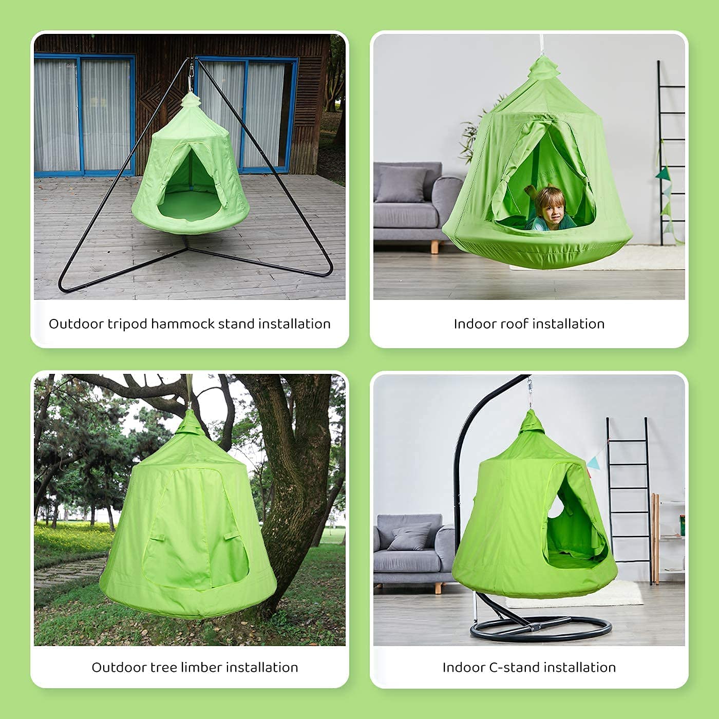 Detail Tripod Tent Hammock Nomer 29