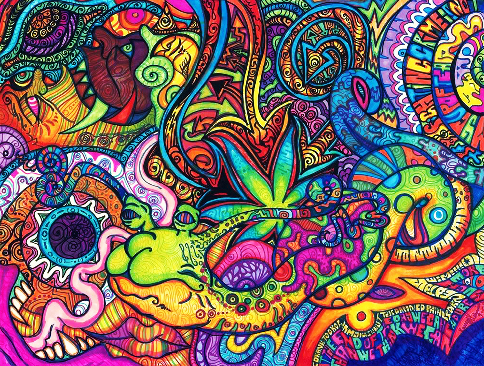 Detail Trippy Wallpaper Hd Nomer 2