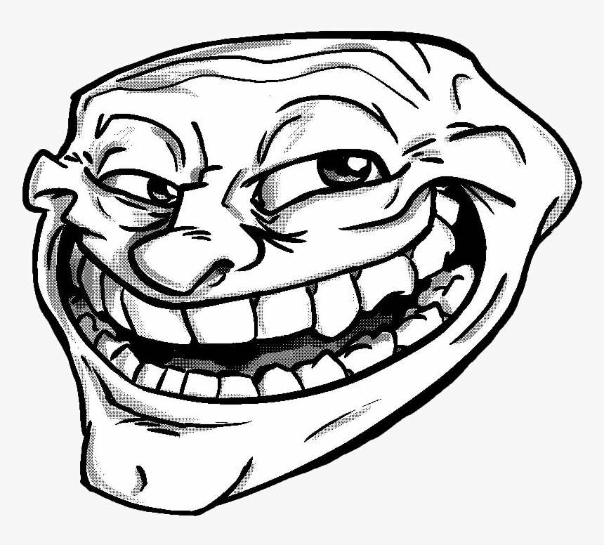 Detail Troll Face Meme Transparent Nomer 46