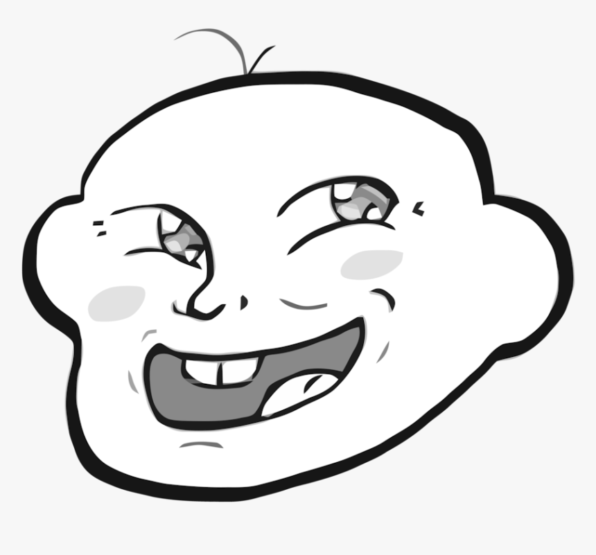 Detail Troll Face Png Transparent Nomer 28