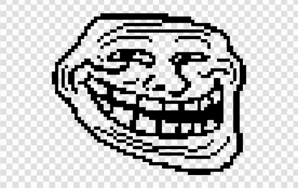 Detail Troll Face Png Transparent Nomer 42