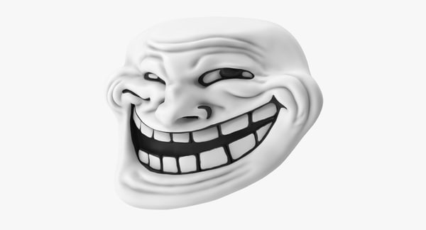 Detail Troll Face Render Nomer 25