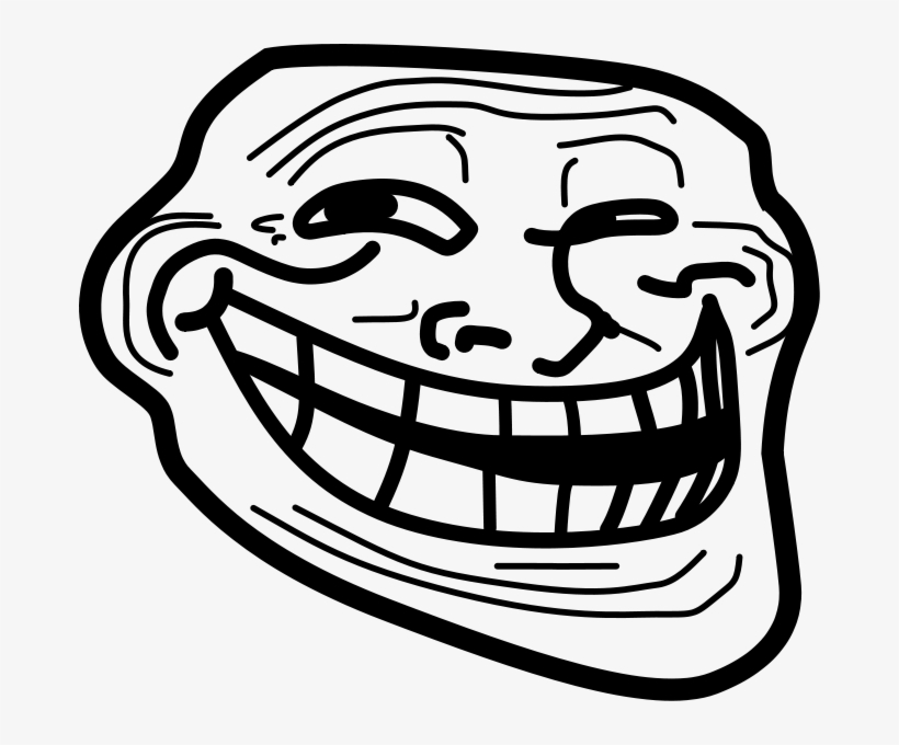 Detail Troll Face Render Nomer 10