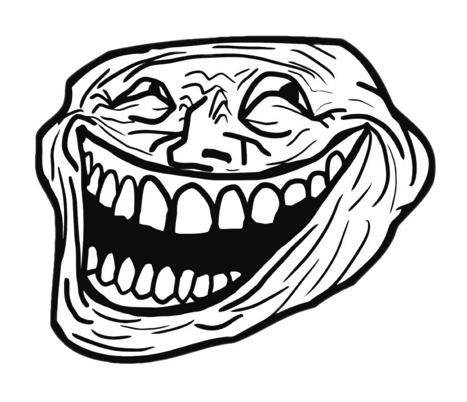 Detail Troll Face Transparent Background Nomer 16