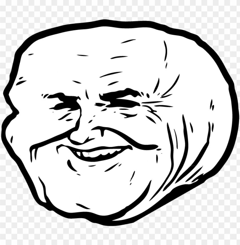 Detail Troll Face Transparent Background Nomer 23