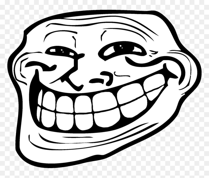 Detail Troll Face With Transparent Background Nomer 23