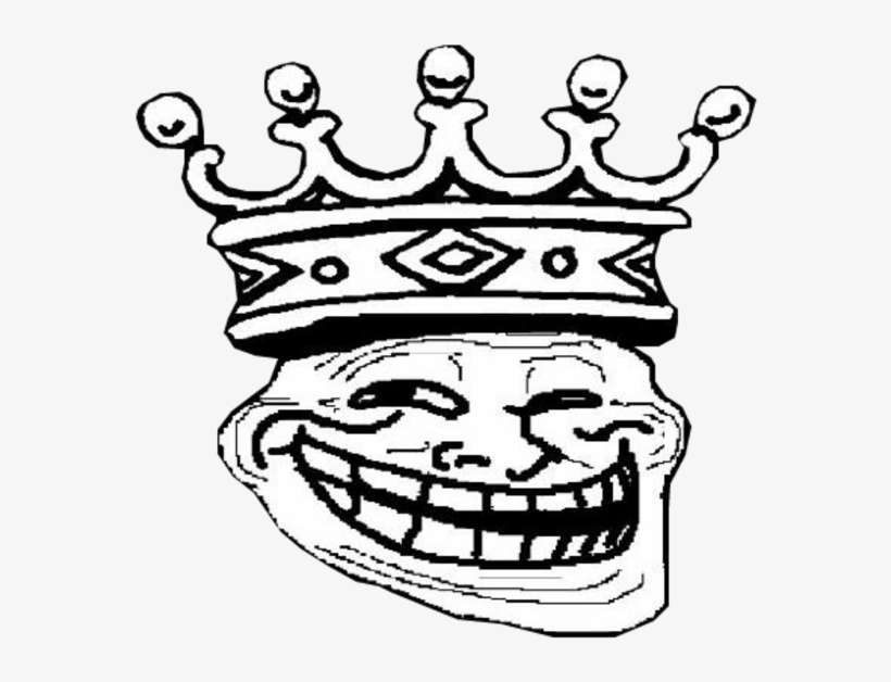 Detail Troll Face With Transparent Background Nomer 24