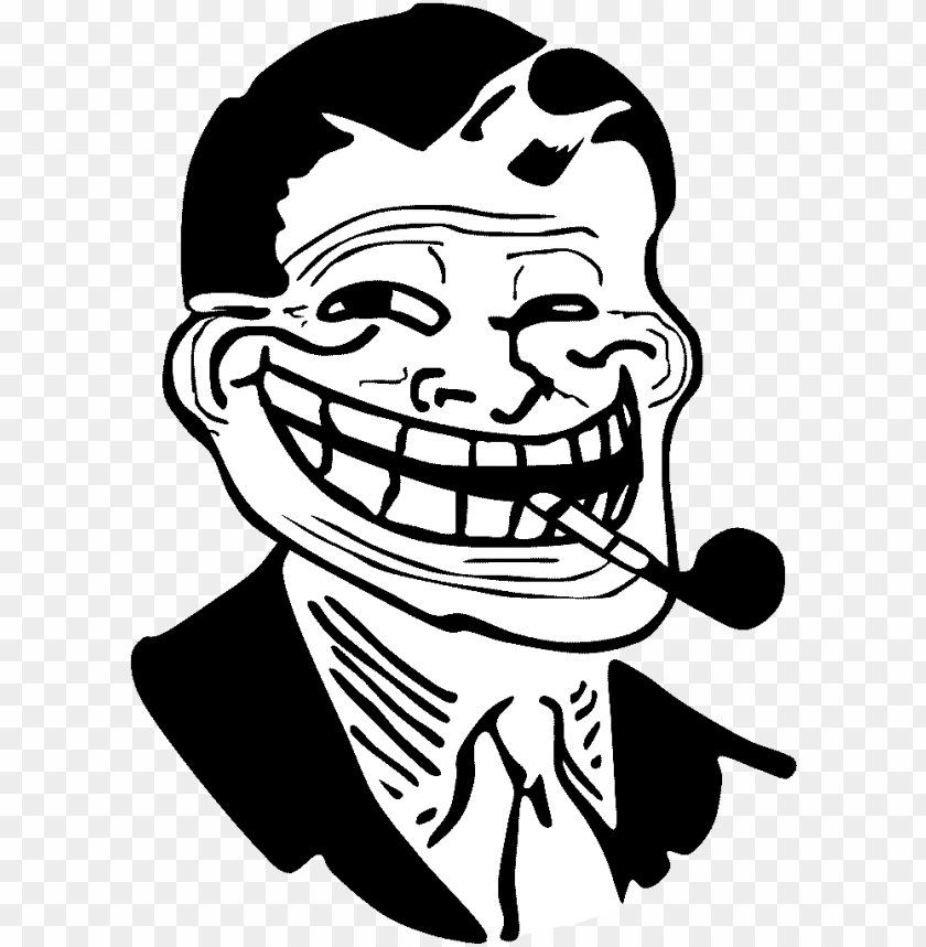 Detail Troll Face With Transparent Background Nomer 27