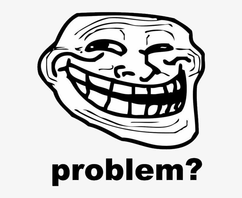 Detail Troll Face With Transparent Background Nomer 35