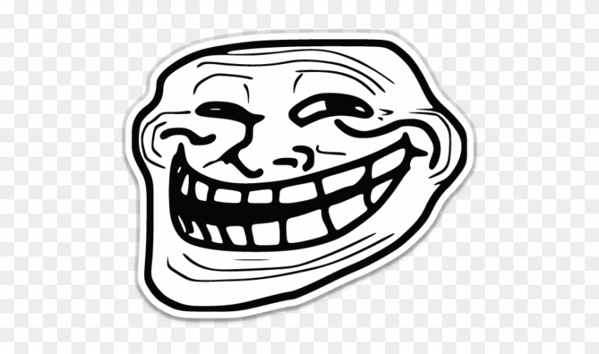 Detail Troll Face With Transparent Background Nomer 40