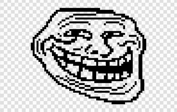 Detail Troll Face With Transparent Background Nomer 42