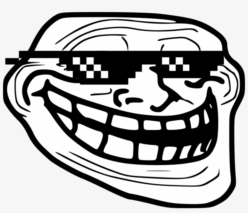 Detail Troll Face With Transparent Background Nomer 45
