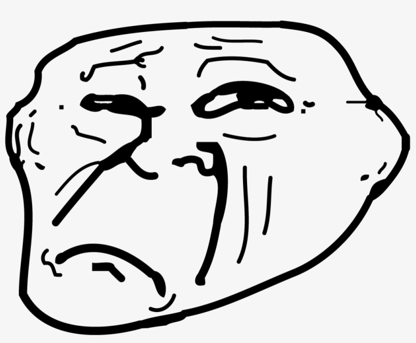 Detail Troll Face With Transparent Background Nomer 46