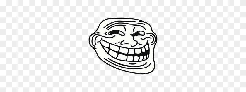 Detail Troll Face With Transparent Background Nomer 48