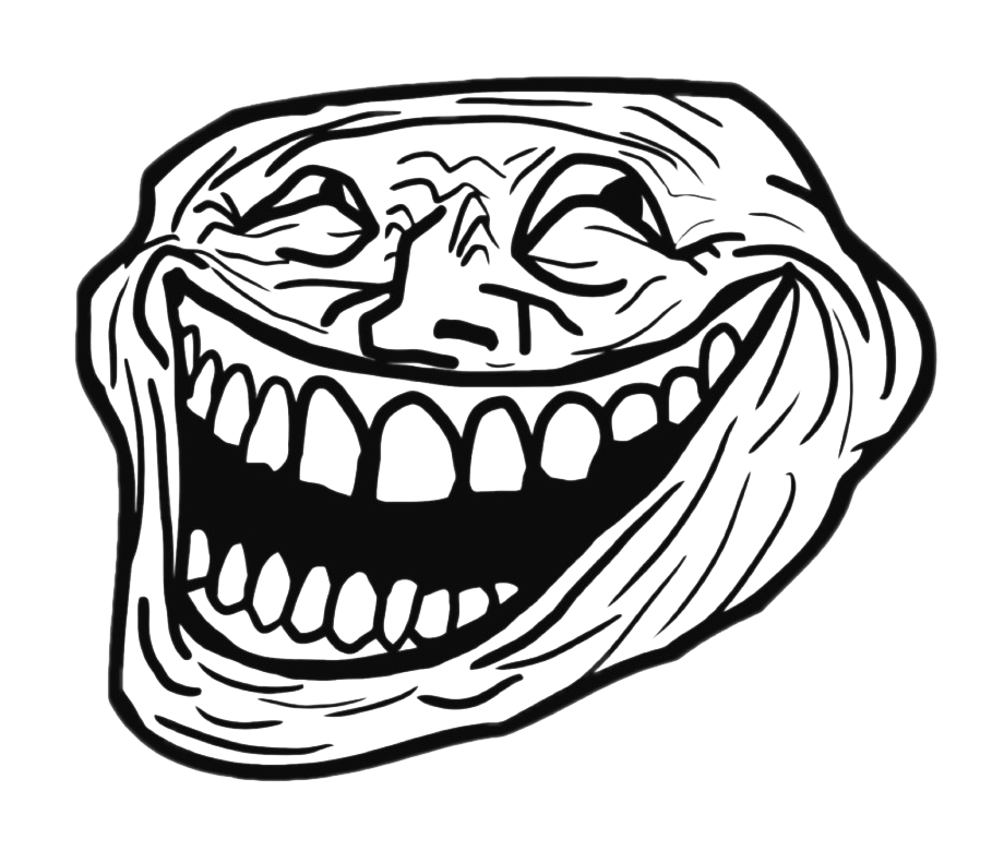 Detail Troll Faces Transparent Nomer 15