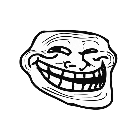 Detail Troll Faces Transparent Nomer 45