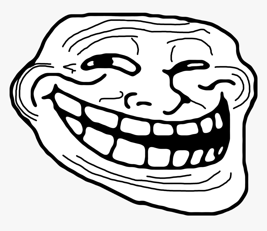 Detail Troll Faces Transparent Nomer 5