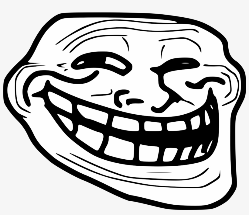 Detail Troll Faces Transparent Nomer 6