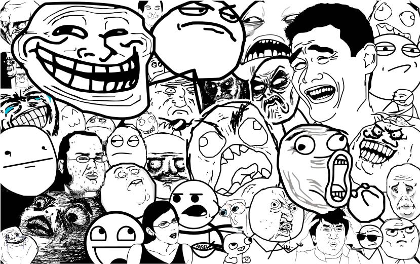 Detail Trollface Backgrounds Nomer 41
