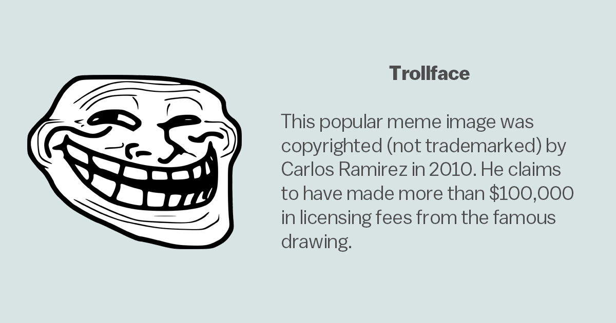 Detail Trollface Copyright Nomer 2