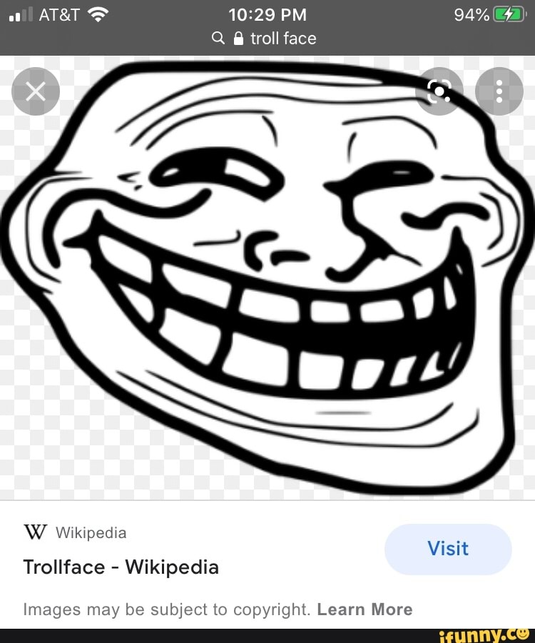 Detail Trollface Copyright Nomer 24