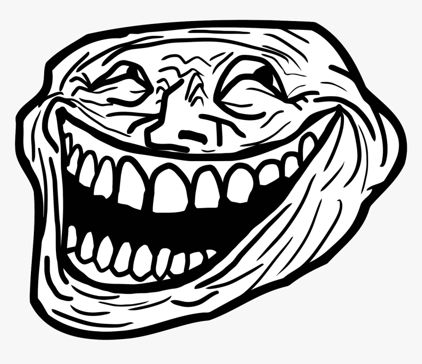 Detail Trollface Png Transparent Nomer 18