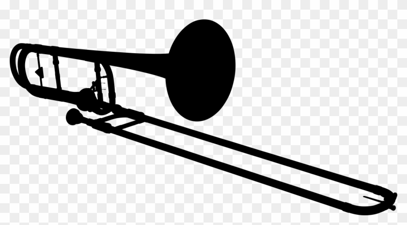 Detail Trombone Clipart Black And White Nomer 35