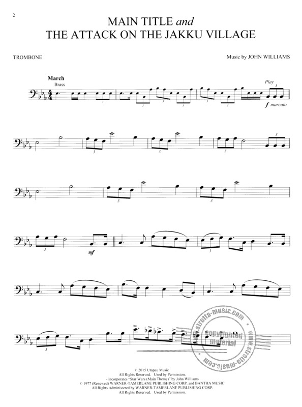 Detail Trombone Notes For Star Wars Nomer 37
