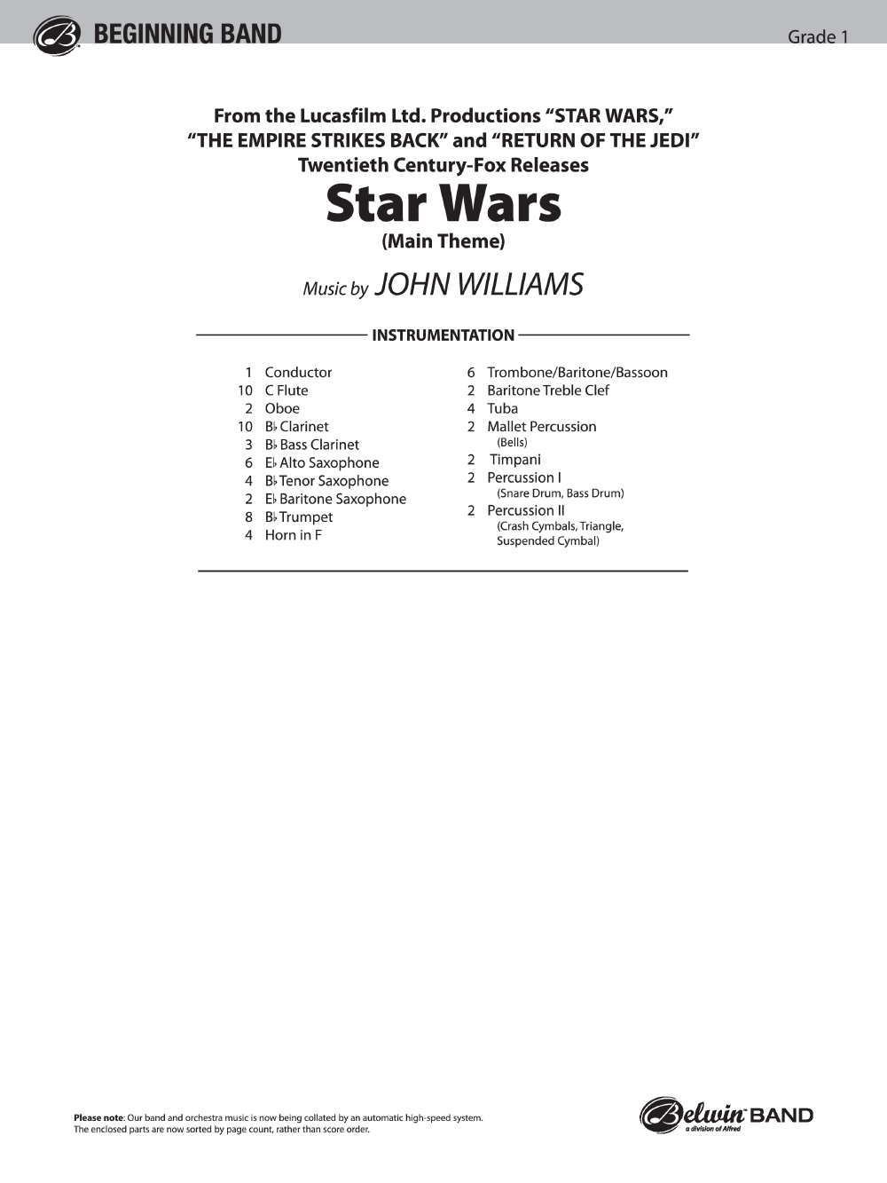 Detail Trombone Notes For Star Wars Nomer 44
