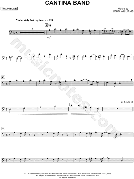 Detail Trombone Notes For Star Wars Nomer 9