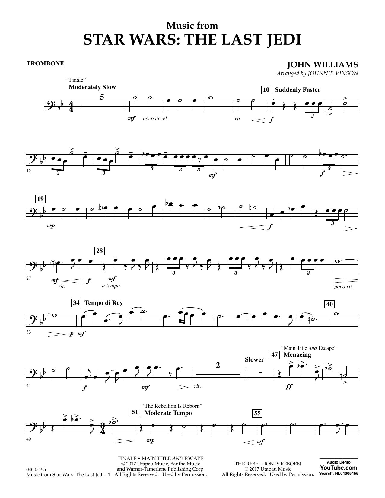 Detail Trombone Notes For Star Wars Nomer 10