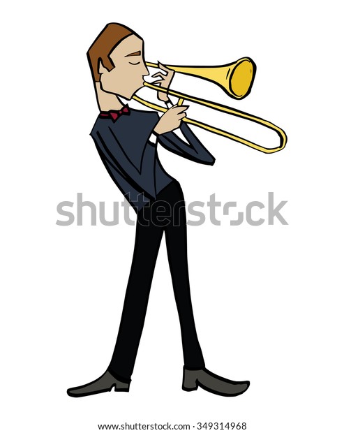 Detail Trombone Pictures Clip Art Nomer 23