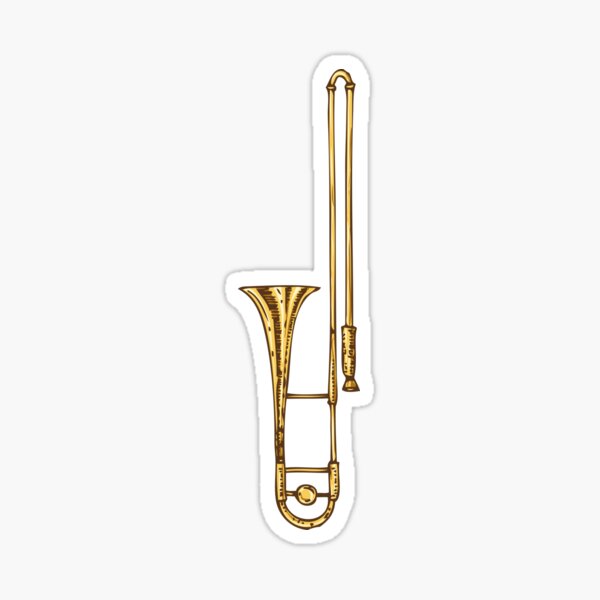 Detail Trombone Sticker Nomer 2