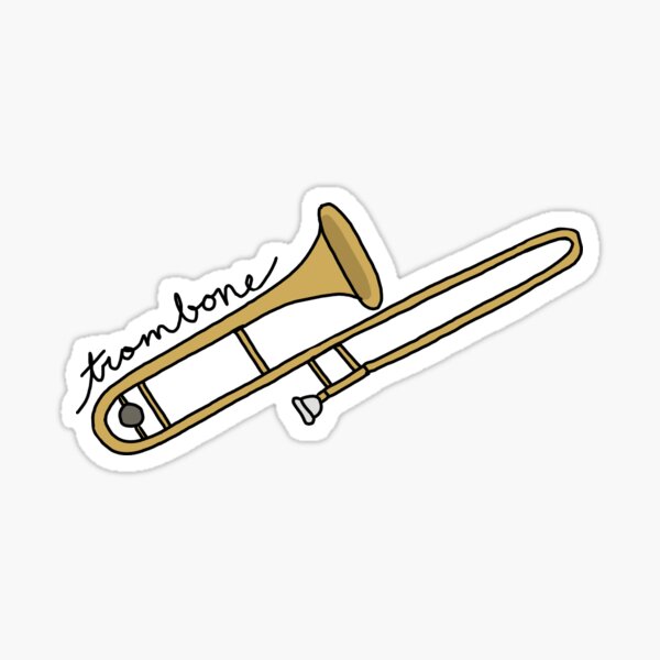 Detail Trombone Sticker Nomer 20