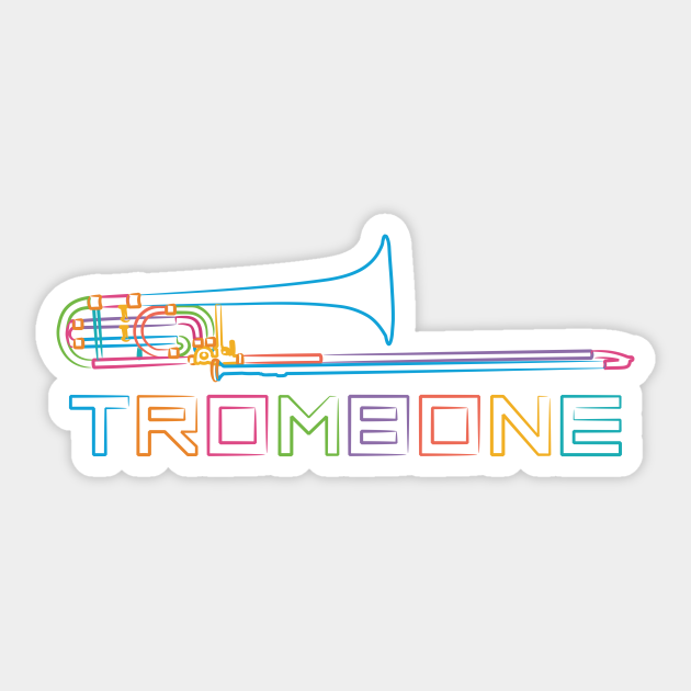 Detail Trombone Sticker Nomer 34