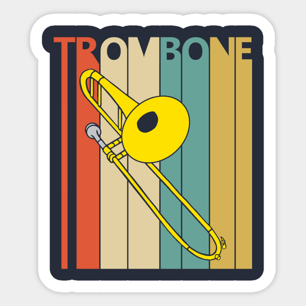 Detail Trombone Sticker Nomer 41