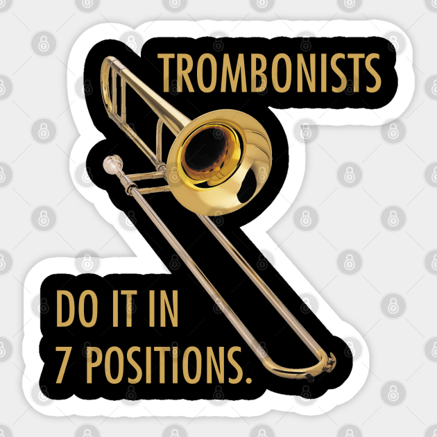 Detail Trombone Sticker Nomer 42