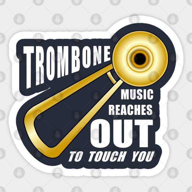 Detail Trombone Sticker Nomer 45