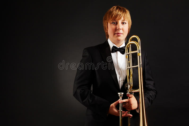 Detail Trombone Stock Images Nomer 41