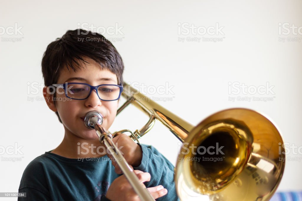 Detail Trombone Stock Images Nomer 45