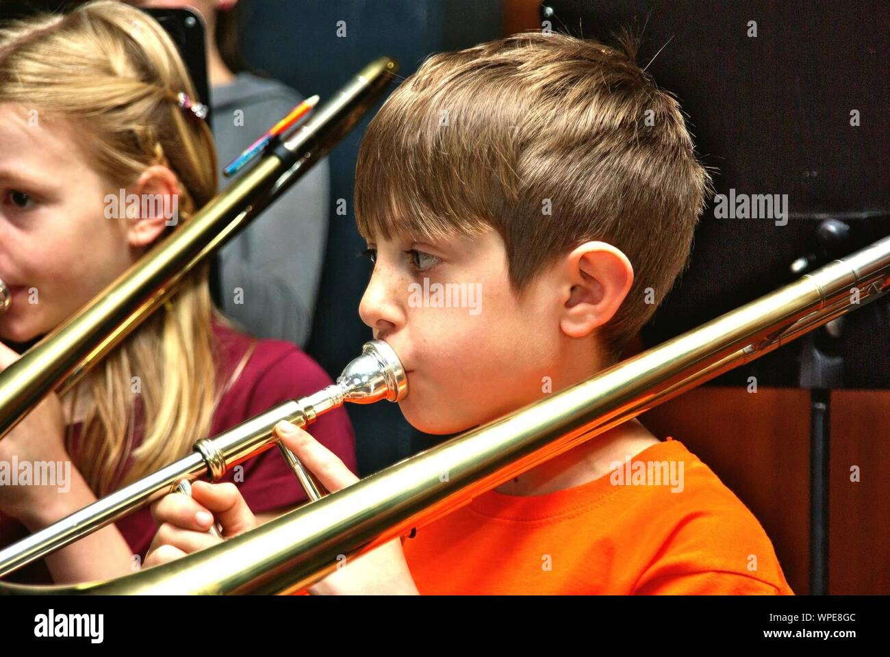 Detail Trombone Stock Images Nomer 58